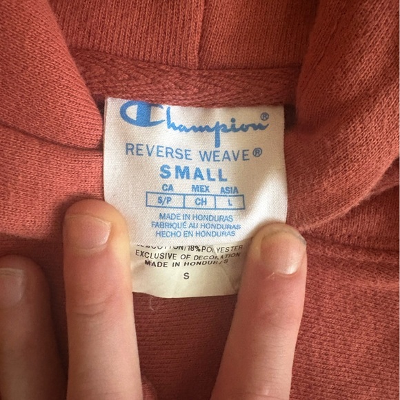 Champion Pullover Sweater Red Small - Picture 8 of 10